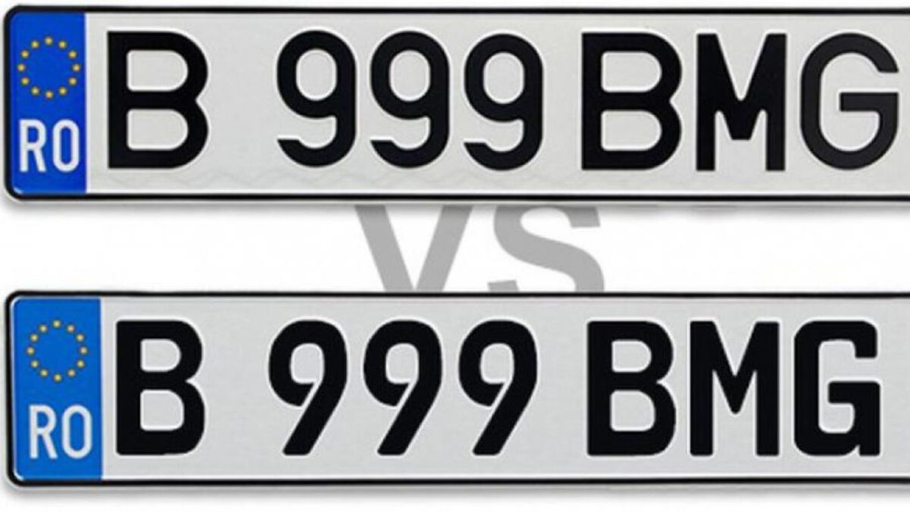 S-a modificat Codul Rutier în România! Ce combinații de 3 litere sunt interzise pe plăcuțele de înmatriculare