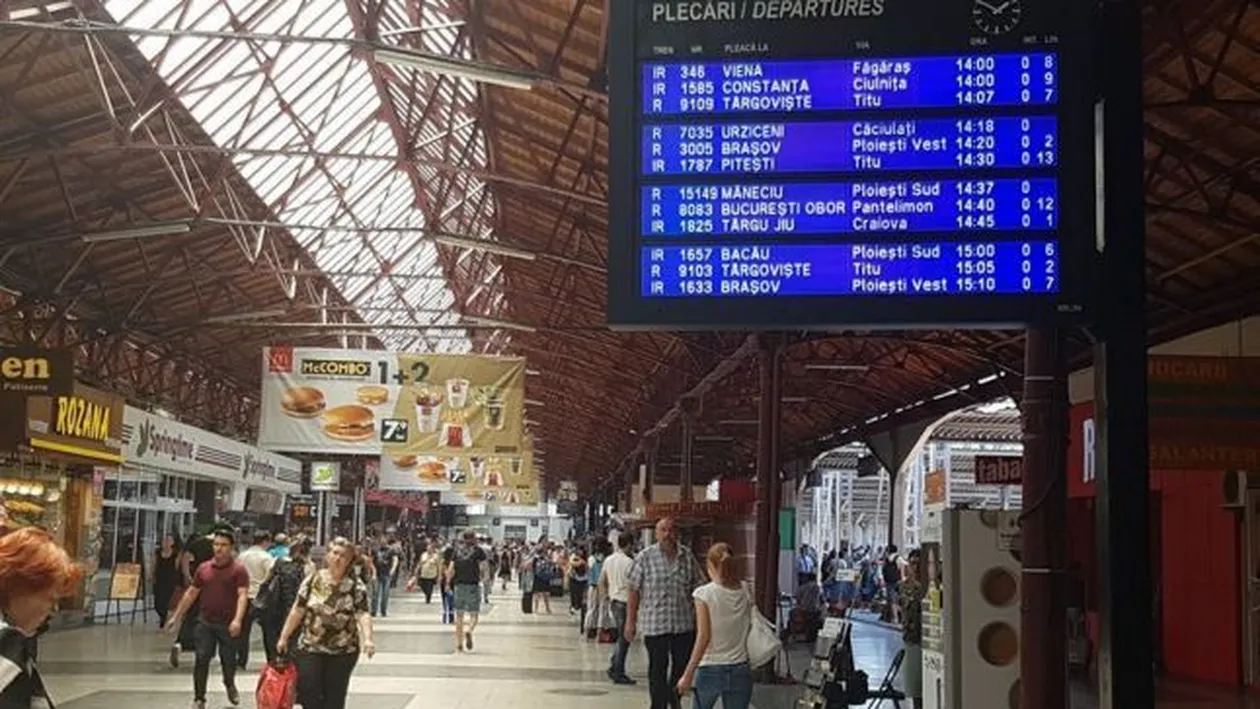Gara de Nord din București intră în modernizare din octombrie. Lucrările vor dura doi ani