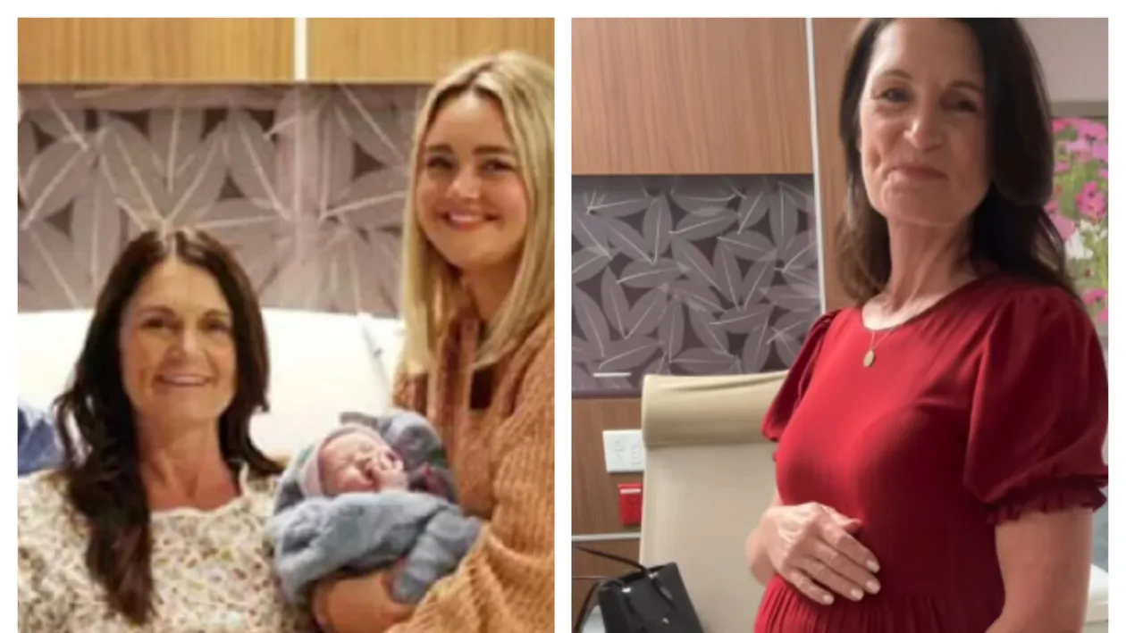 O femeie de 56 de ani a adus pe lume copilul fiului ei: ”A fost o experiență spirituală”