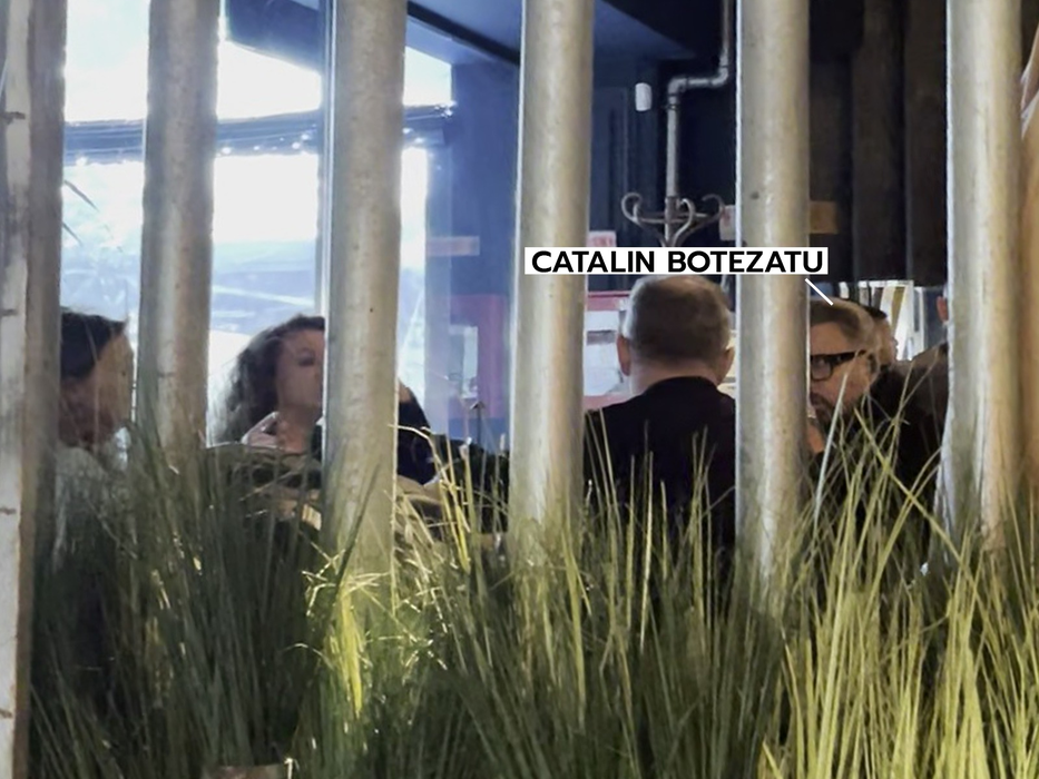 Cătălin Botezatu a luat masa cu Laurent Tourette (Foto: CANCAN.RO)