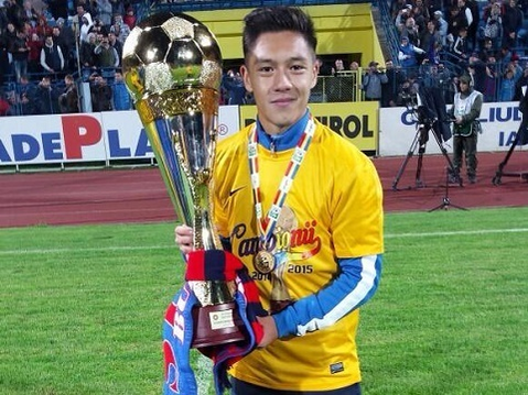 Pham Huy este foarte mândru de faptul că a cucerit un titlu de campion cu Steaua