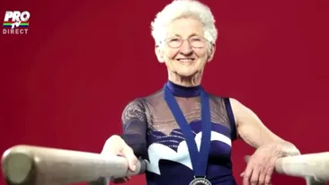 Johanna Quaas, cea mai BATRANA gimnasta din lume, a facut SPECTACOL la emisiunea lui Catalin Maruta! Cum se misca la 88 de ani!