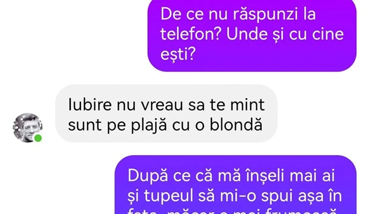 BANC | ”De ce nu răspunzi la telefon? Unde și cu cine ești?”