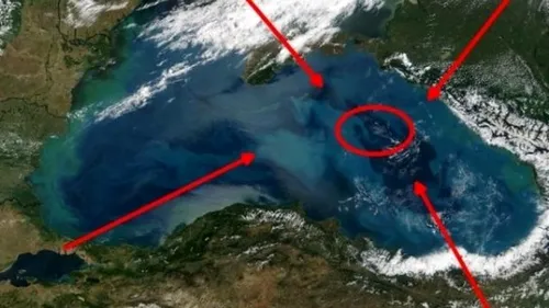 Ce s-a observat în Marea Neagră, chiar în partea litoralului românesc. Unii specialiști cred că e dovada că planeta a fost acoperită de ape