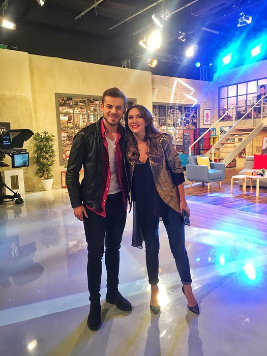 Emanuel Cîrstea şi Adela Popescu. Sursa foto: Facebook