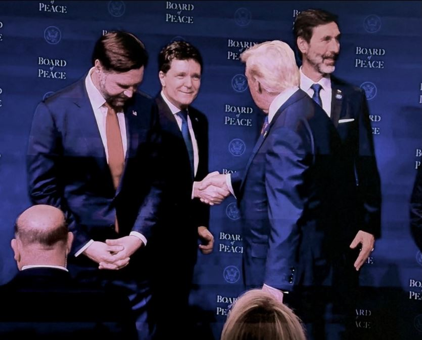 Nicușor Dan a dat mâna cu Președintele American, Donald Trump în prezența Vicepreședintelui JD Vance