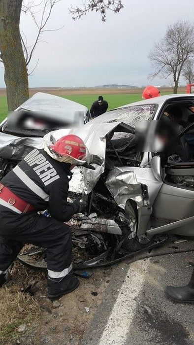 Accident rutier grav la Hârşova! Trei persoane au murit pe loc