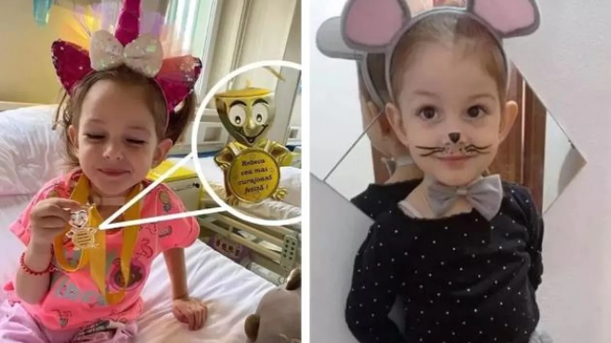 Destin crunt. Rebeca are nevoie urgent de tratament, după ce a fost diagnosticată cu o formă rară de cancer. “O boală nedreaptă a lovit trupul ei plăpând”