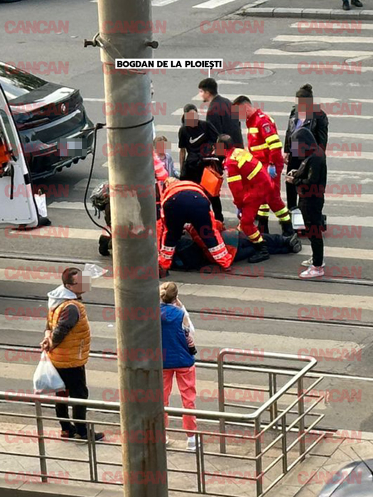 Accidentul rutier s-a produs în intersecția Ștefan Cel mare cu Barbu Văcărescu /sursă foto: CANCAN.RO