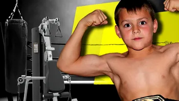 ”Micuțul Hercule” a crescut! Cum arată Giuliano Stroe la 14 ani și ce dietă ține
