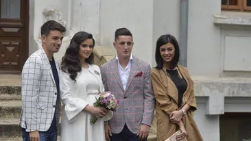 Internaţionalul dinamovist Steliano Filip şi-a botezat fetiţa! Naş a fost un coleg al lui, şi el tricolor