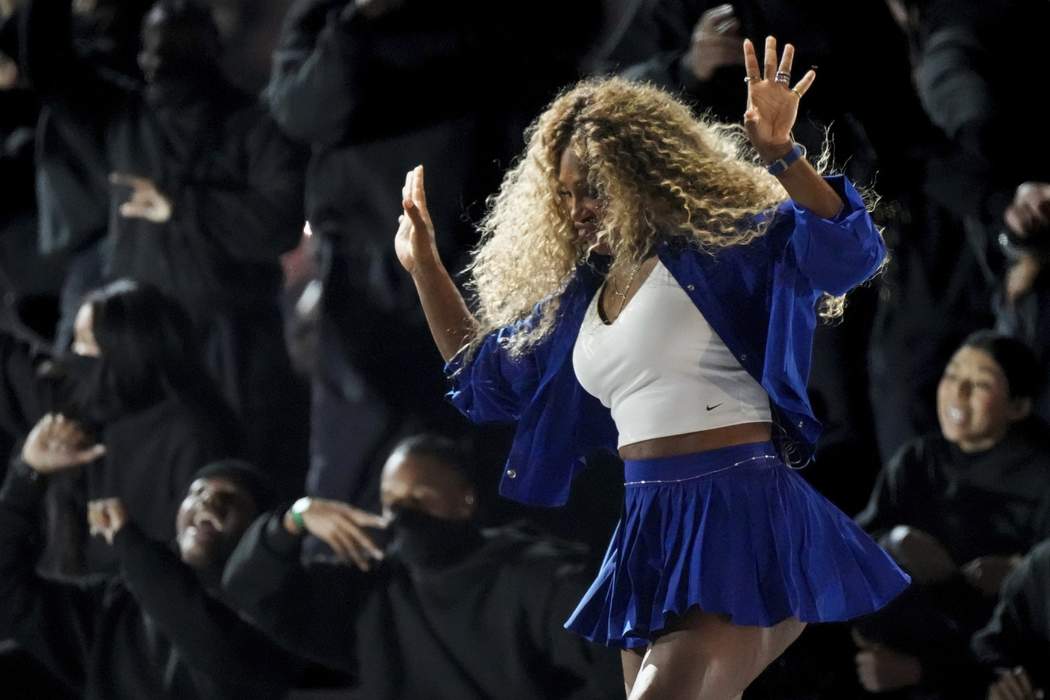 Serena Williams la Super Bowl. Foto: Profimedia