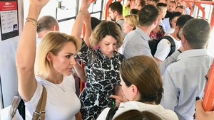 Gabriela Firea s-a plimbat cu tramvaiul 41: ”Așa cum am promis, s-a reluat circulația tramvaiului 41, înainte de începerea noului an școlar”