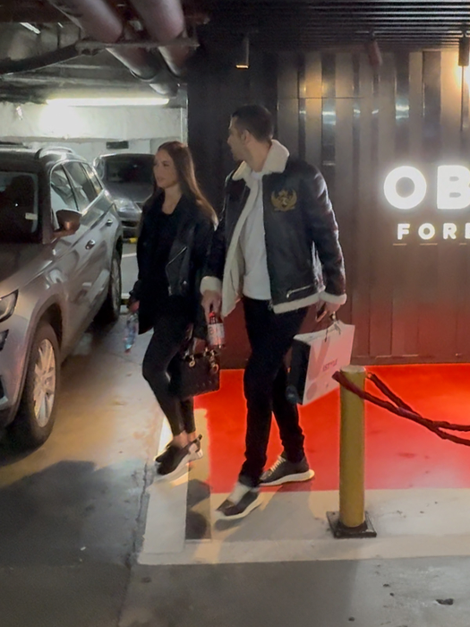 Cei doi au făcut cumpărături la mall