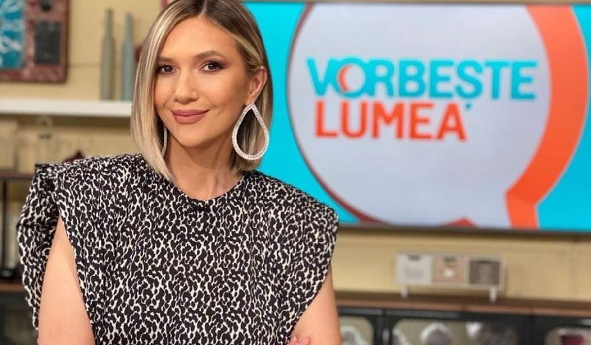 Adela Popescu, la Vorbește Lumea / Foto: Facebook