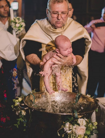 Mama Deliei, despre botezul micuțului Bogdan: „Am venit la biserică printre ultimii”