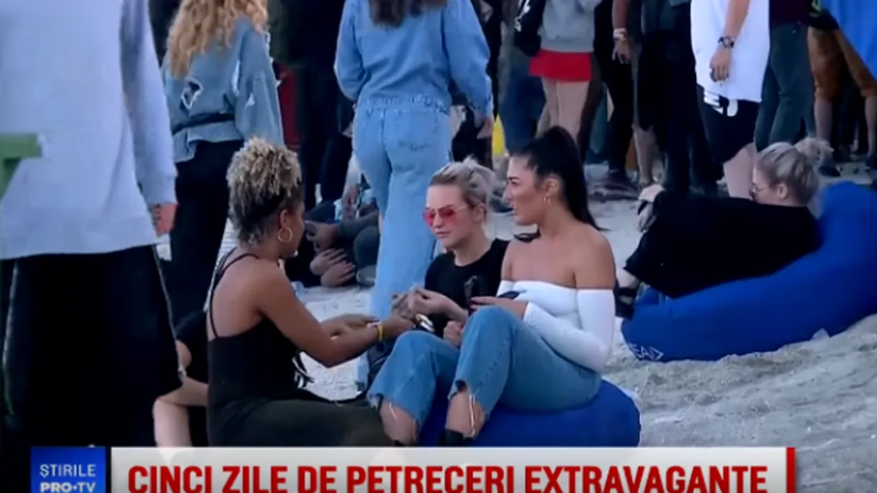 Pro TV: „Condamnăm cu tărie consumul de droguri”. Ce spune postul despre live-ul de la Mamaia, cu o tânără prizând