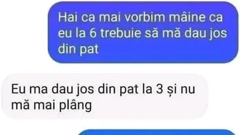 BANCUL ZILEI | „Hai că mai vorbim mâine!”