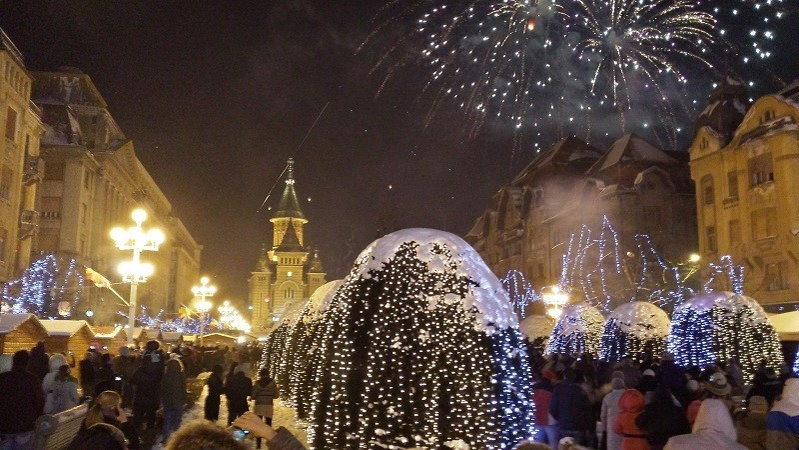 Revelionul de la Timişoara se anunţă impresionant