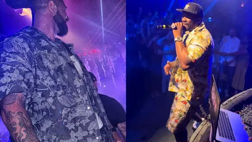 Alex Bodi a ”fugit” în Marbella să-l vadă pe 50 Cent! Rapperul a susținut un concert în România, dar musculosul n-a stat cu oamenii de rând. VIDEO