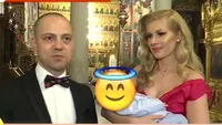 Dan Badea și-a botezat băiețelul! Soția lui a avut o apariție extrem de sexy