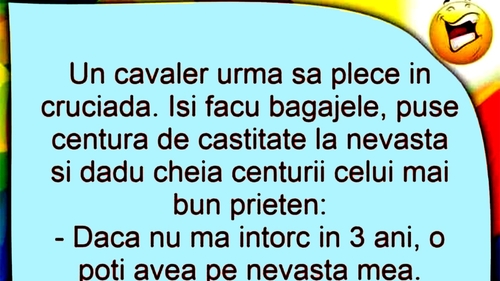 BANCUL ZILEI | Cavalerul, cruciada și centura de castitate