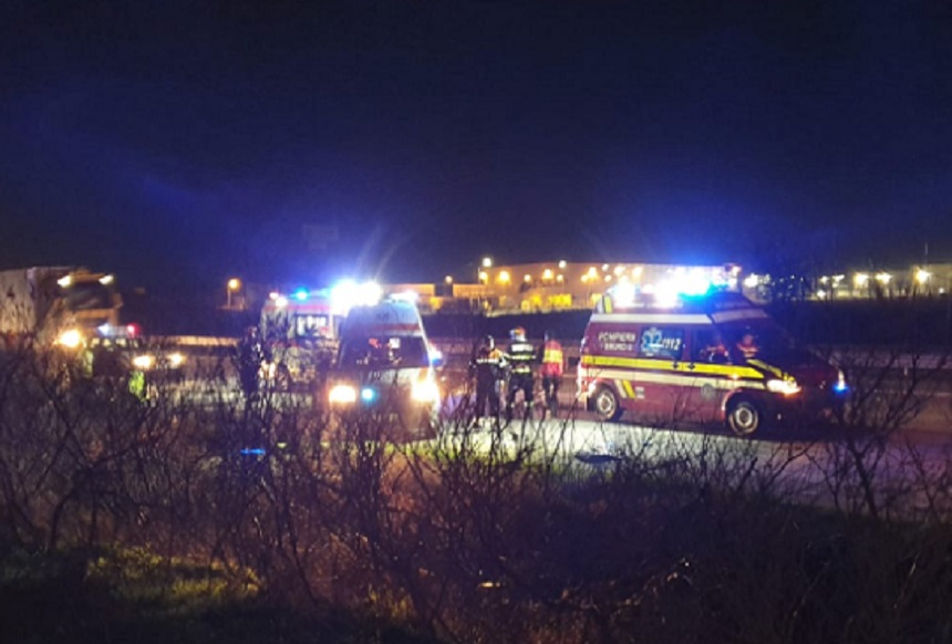 Accident devastator, în Giurgiu! Un bărbat de 45 de ani și-a pierdut viața