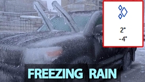 Plouă 4 zile cu gheață în București, potrivit meteorologilor Accuweather. Ce e fenomenul "freezing rain" și pe ce dată se va întâmpla