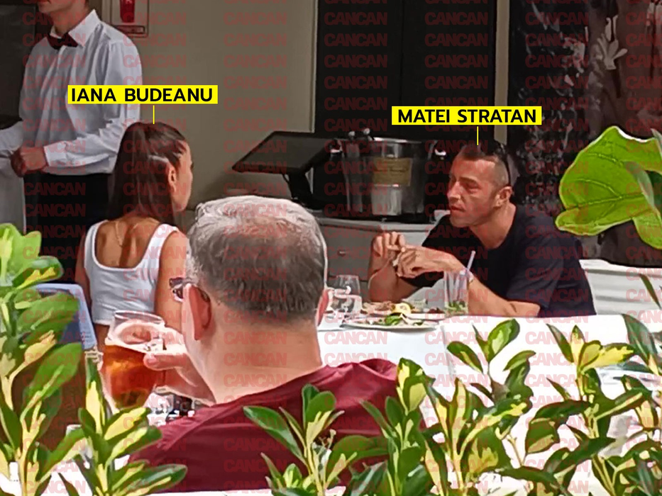 Matei Stratan și Iana Budeanu, prânz la Isoletta