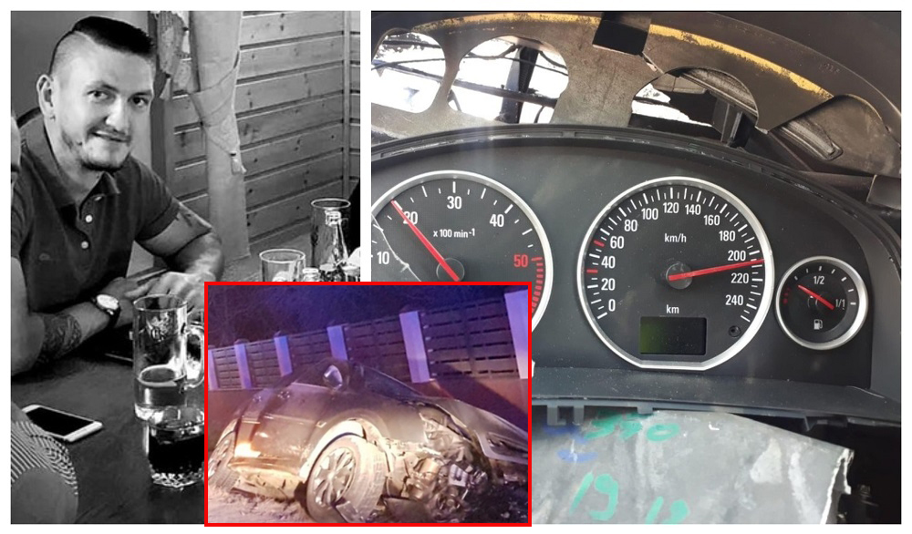Accident violent în Iași. Alexandru Moroșanu a murit sub privirile prietenilor, după ce i-a depășit cu peste 200 km/h. La cât s-a blocat acul vitezometrului