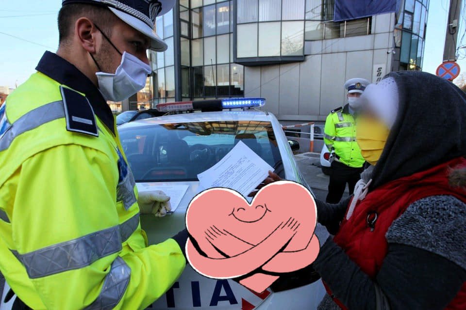 O femeie din Iaşi a fost prinsă de Poliţie pe stradă fără adeverinţă! A început să tremure şi… Ce i-a făcut poliţistul: “Să vă dea Dumnezeu sănătate”
