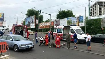 Accident grav pe Bulevardul Barbu Văcăresu! Un bărbat a fost spulberat de o mașină Antena 1