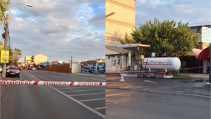 Alertă de explozie la o stație GPL din București. Zona a fost izolată