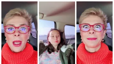 Teo Trandafir și fiica ei, în pericol de moarte! Imagini realizate în trafic