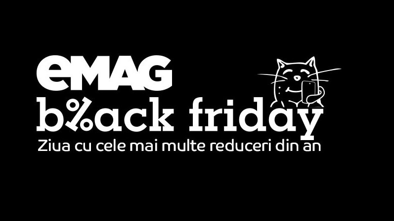 Black Friday 2019, într-o singură zi, la eMAG. Ce trebuie să știi despre reducerile din 15 noiembrie