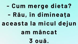 Bancul de joi | Dieta de după Anul Nou