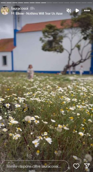 Laura Cosoi și familia ei au petrecut Paștele în Portugalia/ sursă foto: Instagram