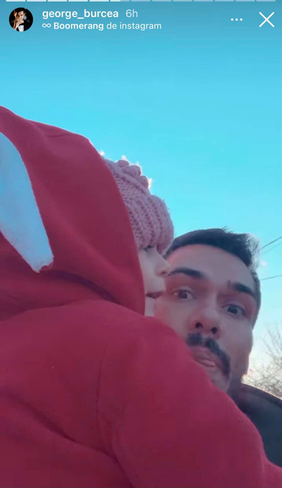 Andreea Bălan a plecat la munte cu iubitul și și-a lăsat fiicele în grija lui George Burcea