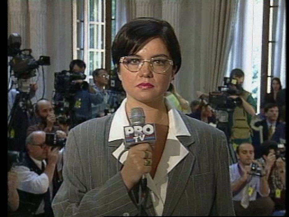 Imagini de colecție cu Cristina Țopescu la Pro TV, alături de Andreea Esca