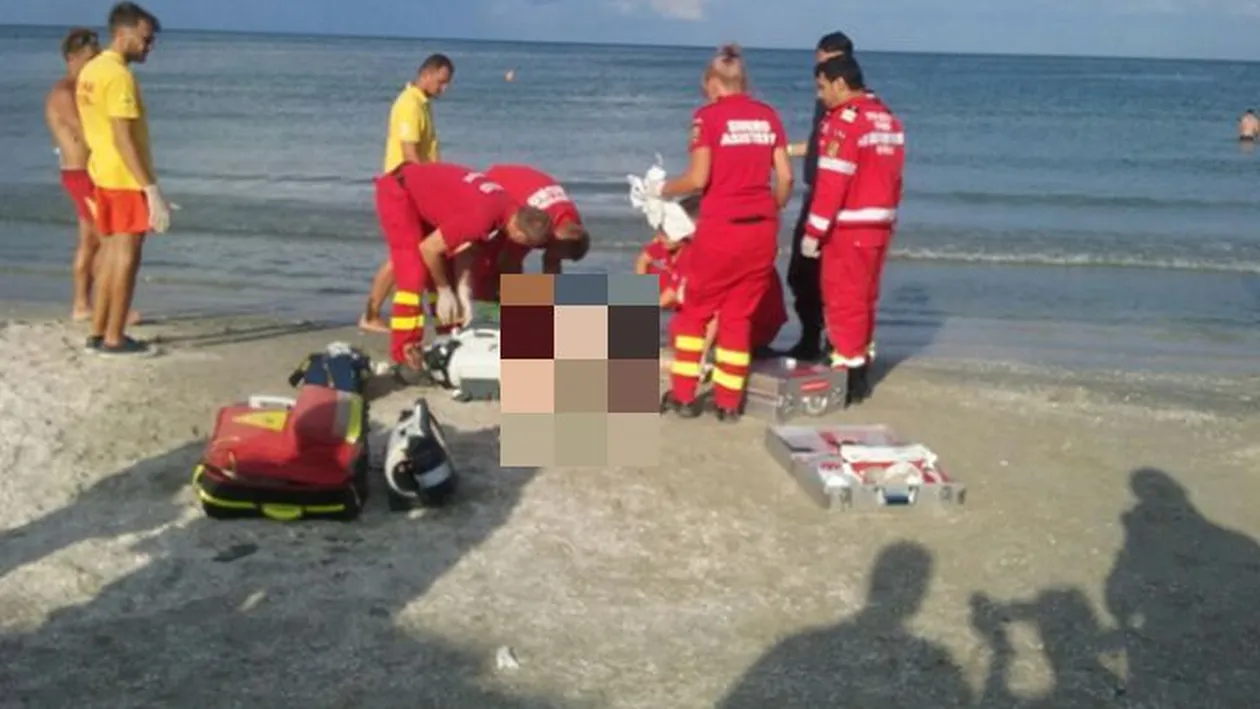 VIDEO - Marea a mai făcut o victimă! Un nou caz de ÎNEC în staţiunea Mamaia