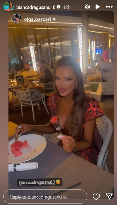 Bianca Drăgușanu a ieșit în oraș, seara trecută / sursă: Instagram