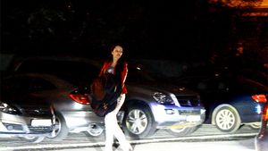 Imagini exclusive obţinute după miezul nopţii. Cu cine s-a mutat Brigitte, după ce şi-a luat bagajele de la Ilie
