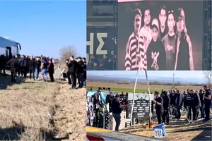 Ce a apărut în locul unde au murit cei 7 suporteri PAOK. Ți se rupe sufletul!