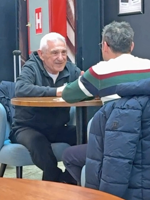 Giovanni Becali a ieșit la o cafea cu Mihai Teja