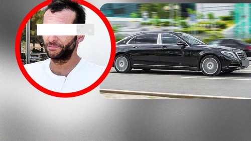 Scene ca în filmele cu mafioți, în Capitală. Temutul interlop, prins înarmat, într-un Maybach blindat