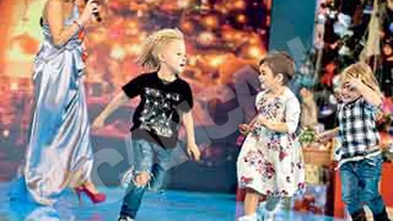 Copiii vedetelor au transformat platoul in camp de lupta! Gabi Firea a filmat in conditii extreme!