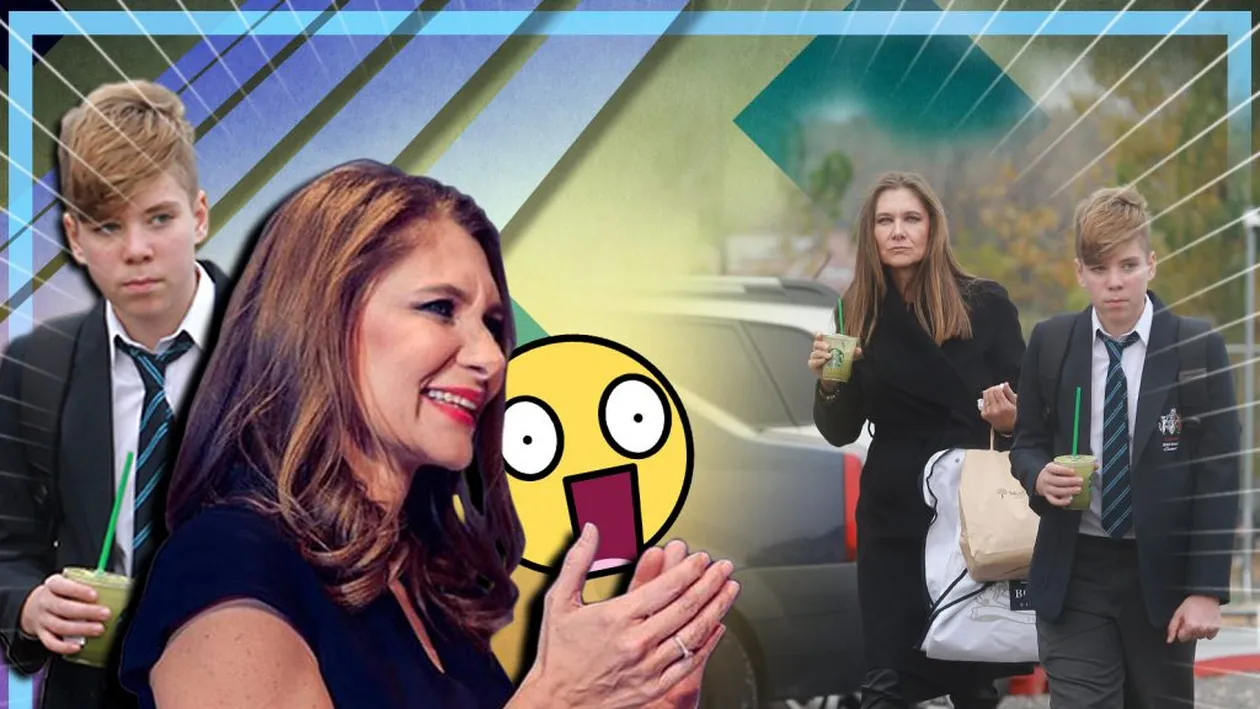 Cât a crescut fiul Romaniței! E leit Adrian Iovan!