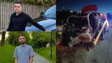 Ei sunt Eduard și George, tinerii care au murit arși în mașină! Greșeala care le-a fost fatală