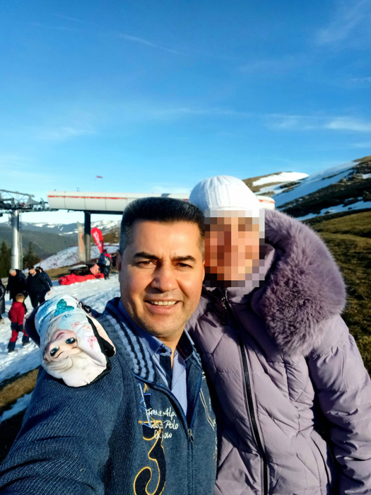 Niculae Gamenț și fiica lui
