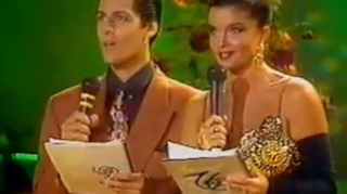 VIDEO Stefan Banica si Cristina Topescu se suportau candva. Iata-i aici in 1992 pe cand ea putea sa stea langa el in siguranta